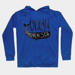 Ocean Under the sea whale Hoodie